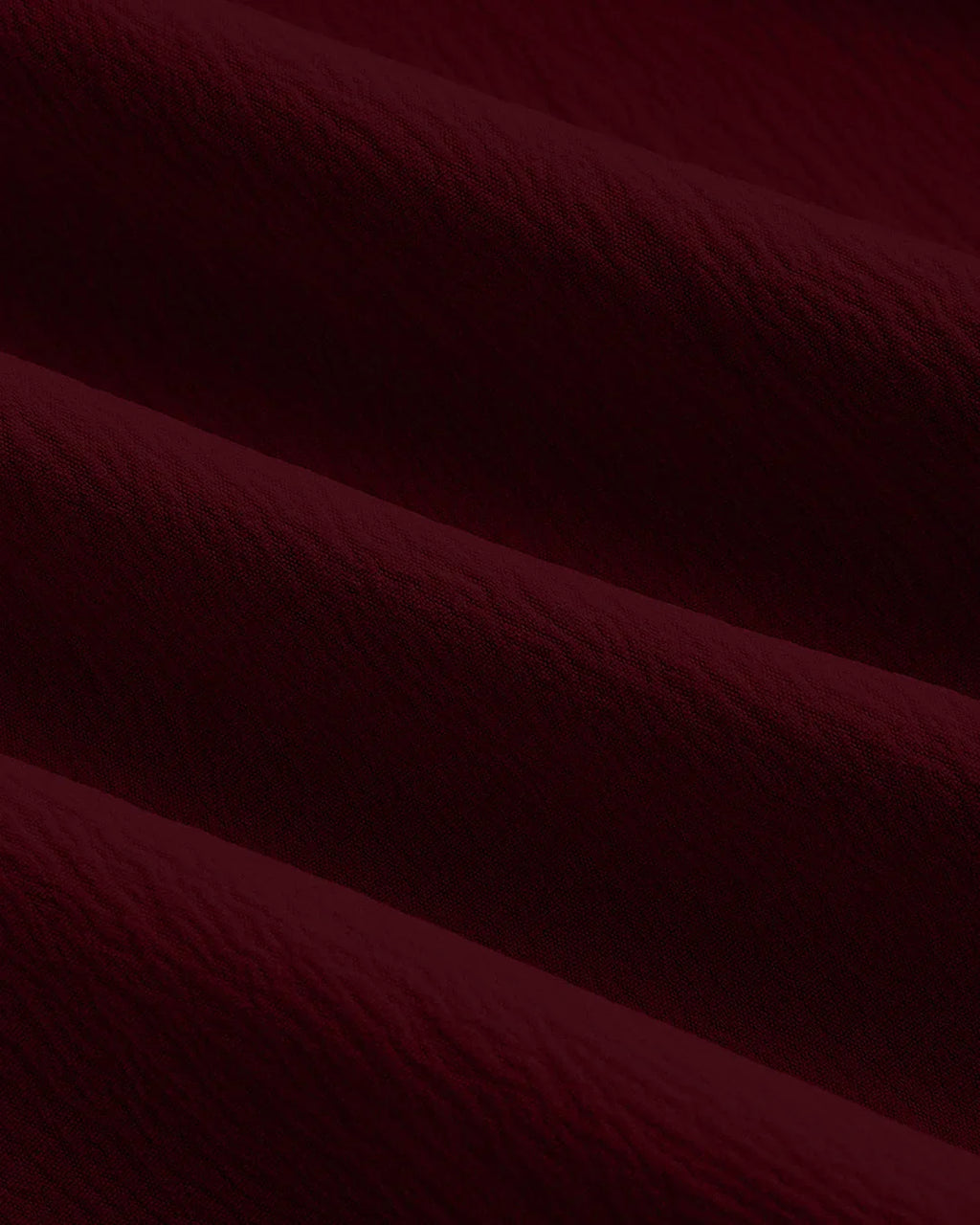 Maroon Faux Fishbone Design Romantic One-Shoulder Dress Curve & Plus