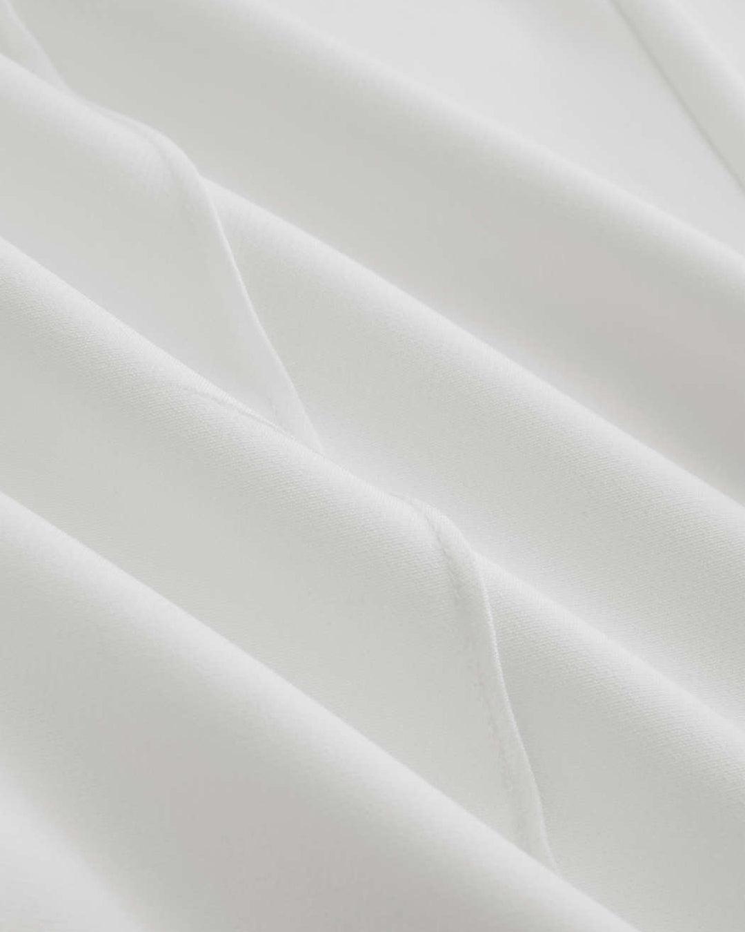 Minimalist Wide Leg Pants In White
