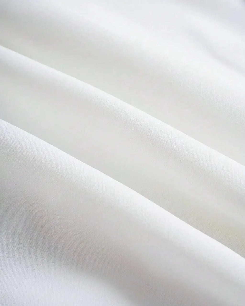 Off Shoulder Lantern Sleeve Frill Trim Dress In White