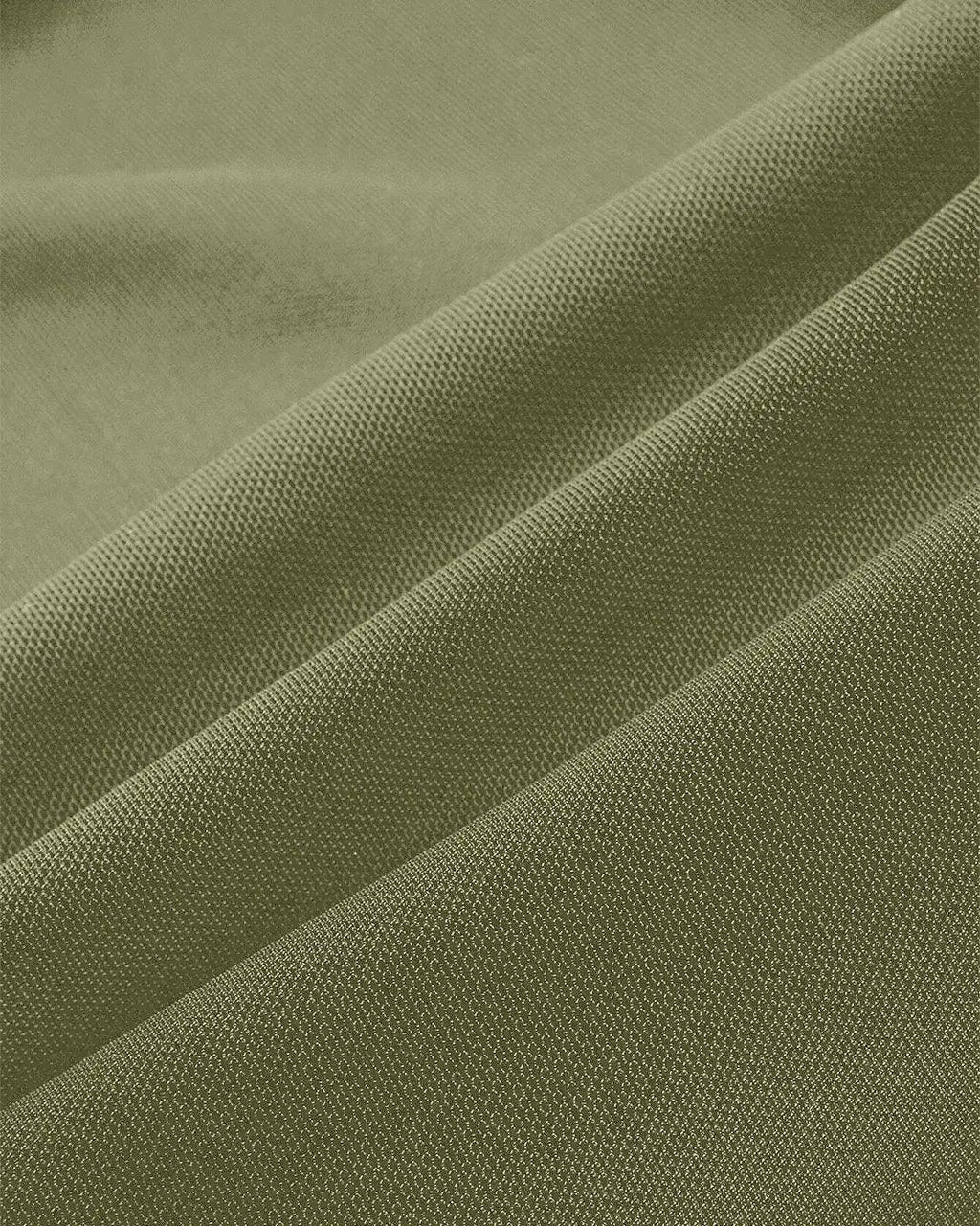 Square Neck Bow Decorated Long Sleeve Green Top