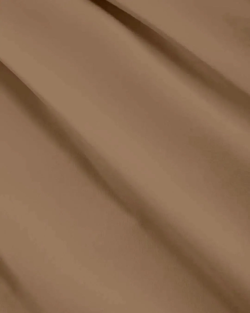 Mid-Rise Woven Wide-Leg Pleated Trousers in Mud Without Belt