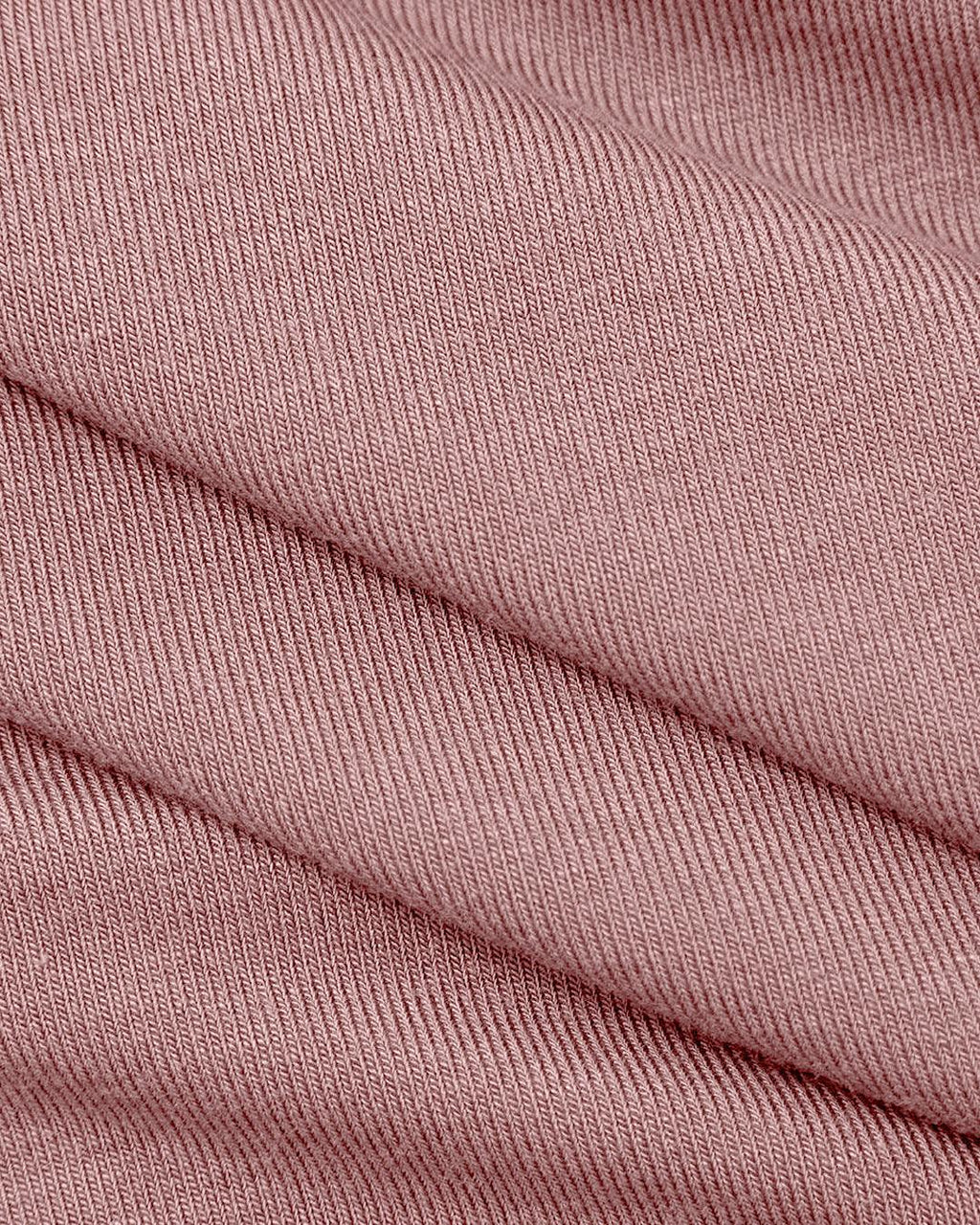 Mock Neck Asymmetric Ruched Tank Top In Dusty Pink