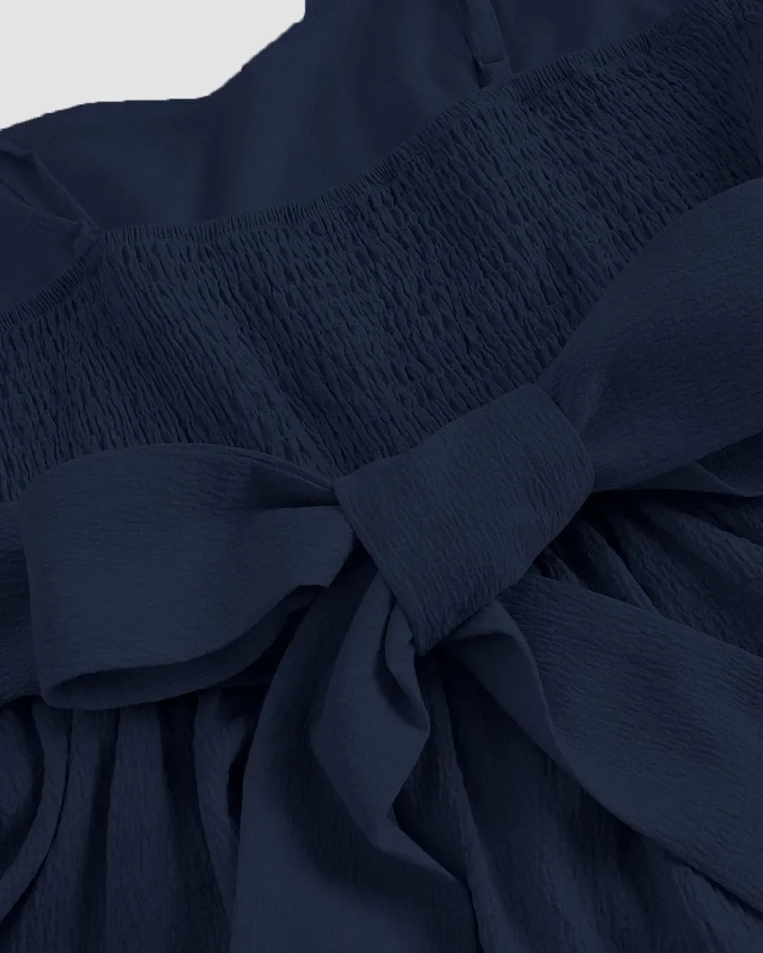 Navy Blue Sleeveless Flared Mini Dress