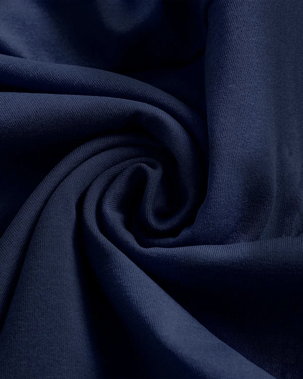 Skater Dress with Halter Neck and Ruffle Hem in Navy Blue