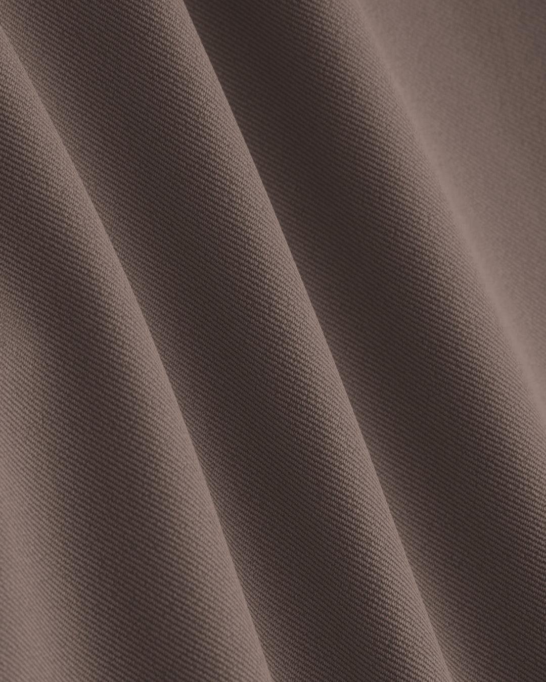 New Nostalgia Solid High Waist Pleated Wide Leg Pants In Cappucino