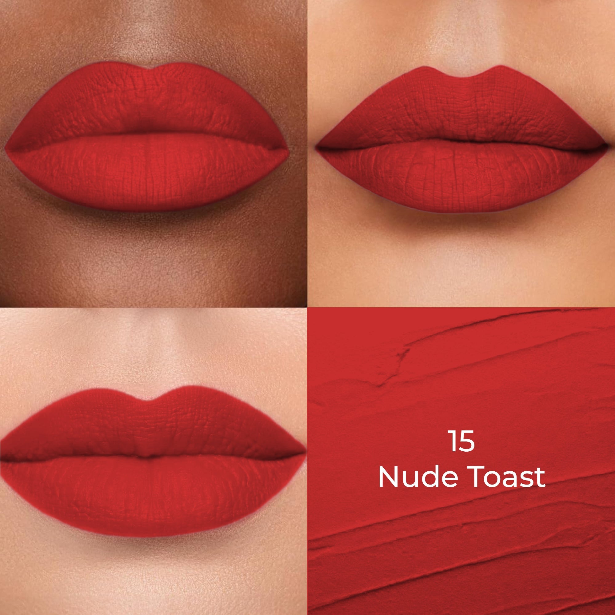 Lippie Creamy Matte Lipstick in 18 Rich Shades