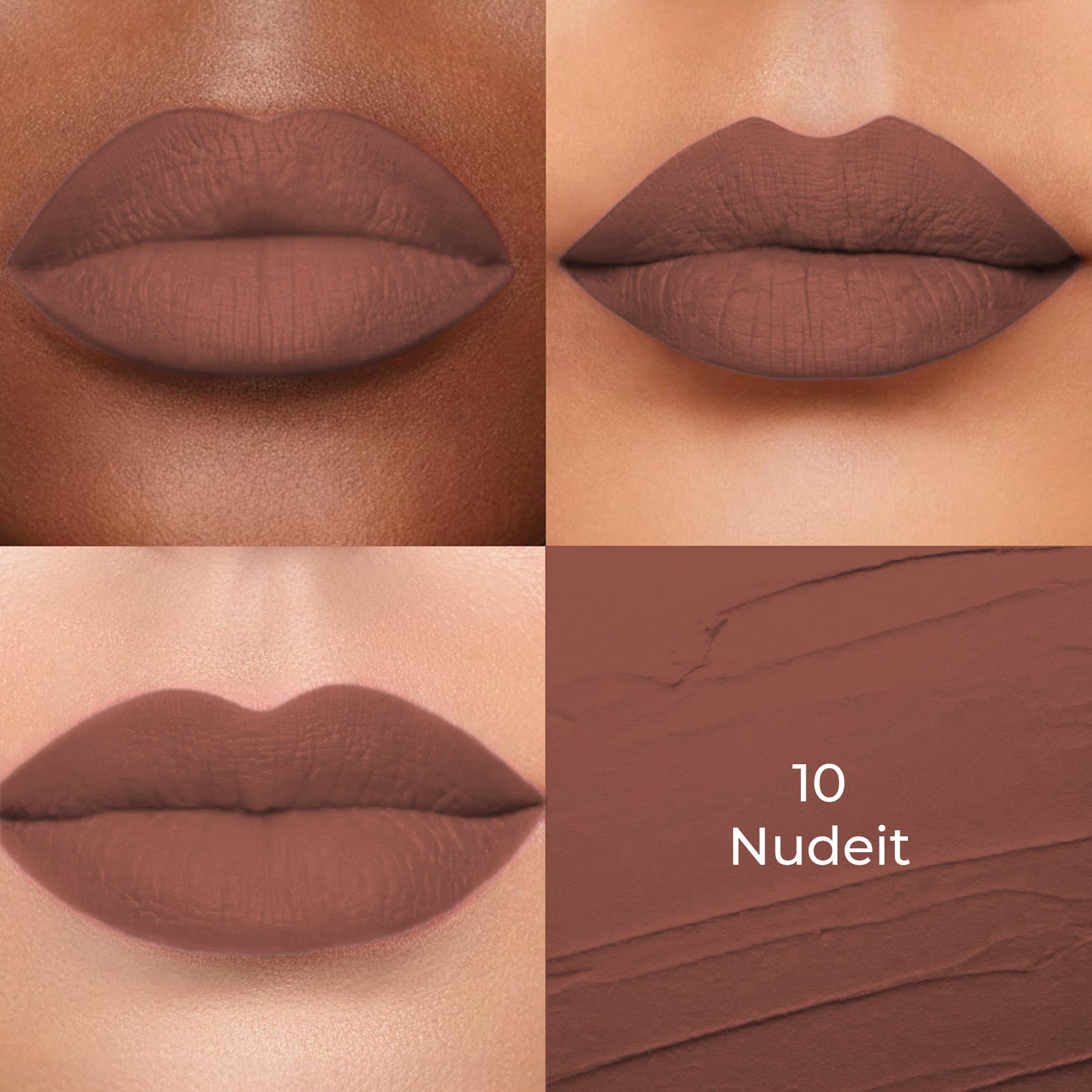 Lippie Creamy Matte Lipstick in 18 Rich Shades