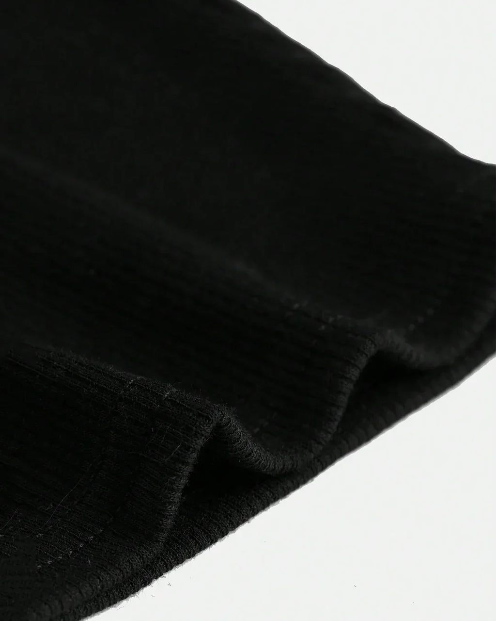One Shoulder Strap Detail Asymmetrical Top in Black