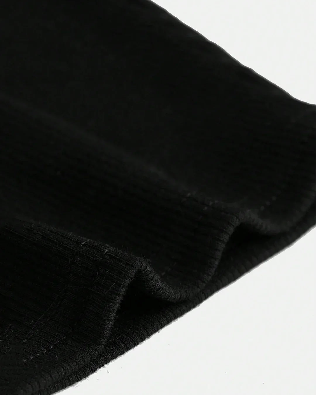 One Shoulder Strap Detail Asymmetrical Top in Black