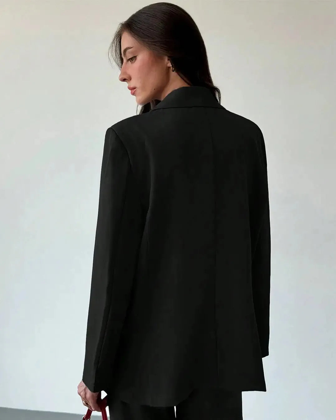 Oversized Long Sleeve Loose Blazer