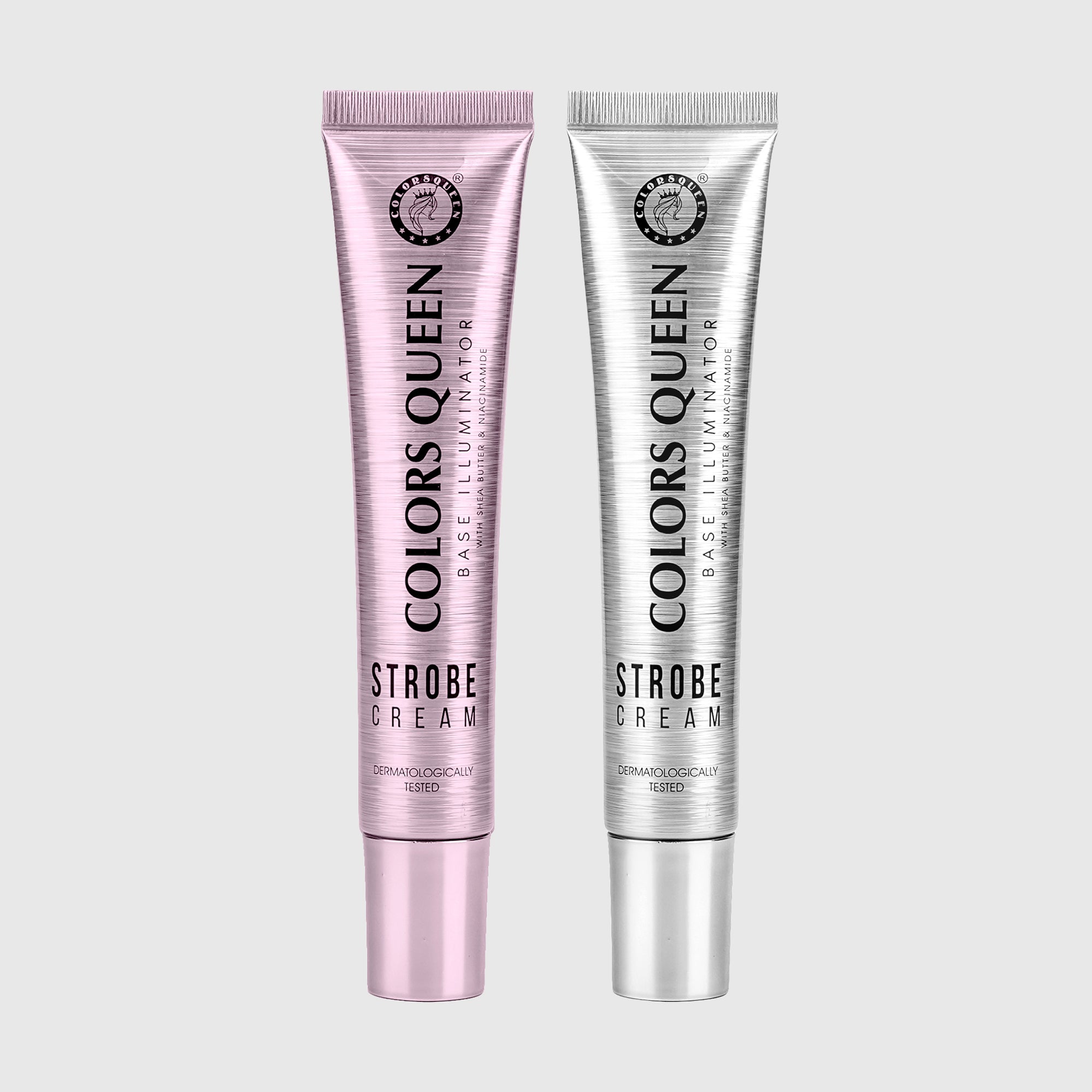 Base Illuminator Strobe Cream Combo | Silver Pink & Magical Golden