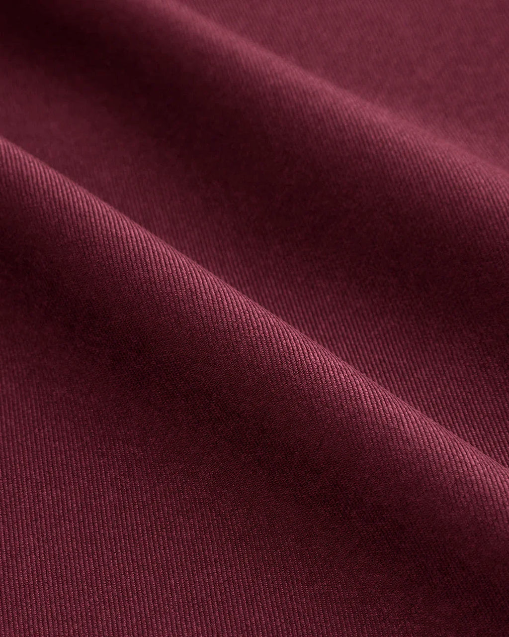 Plain Collar Jumpsuit With Pockets And Belt In Burgundy