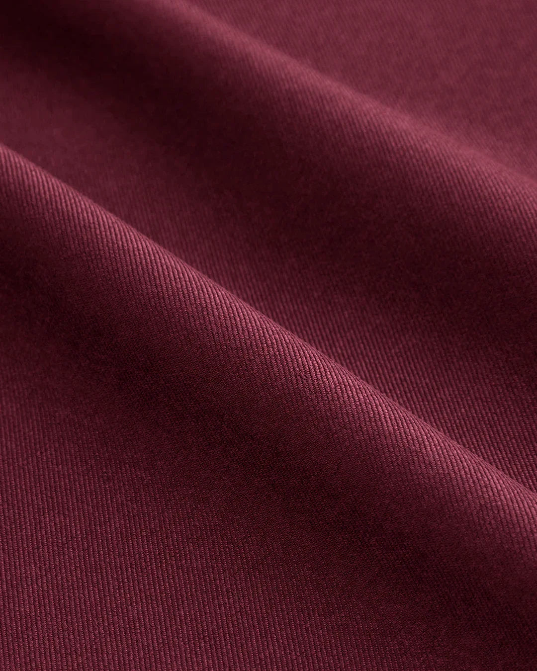 Plain Collar Jumpsuit With Pockets And Belt In Burgundy