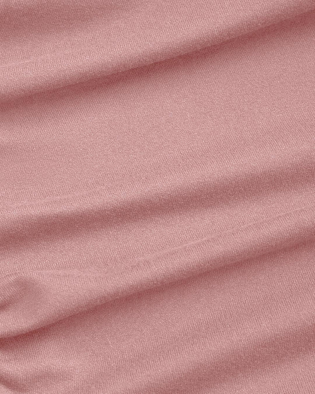 Plunge Neck Backless Halter Top And Slit Side Skirt Set In In Pink