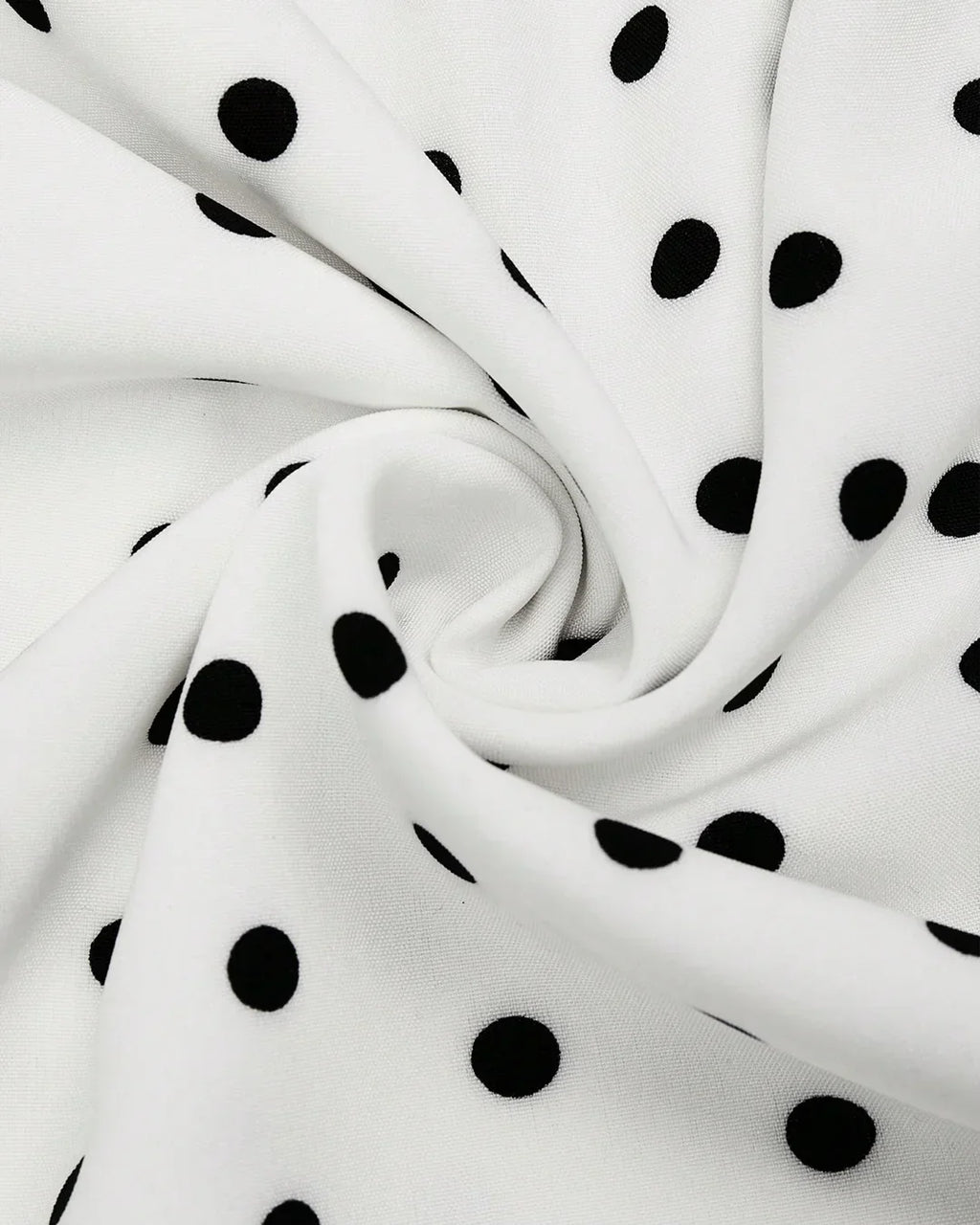 Polka Dot Sleeveless Maxi Dress in White