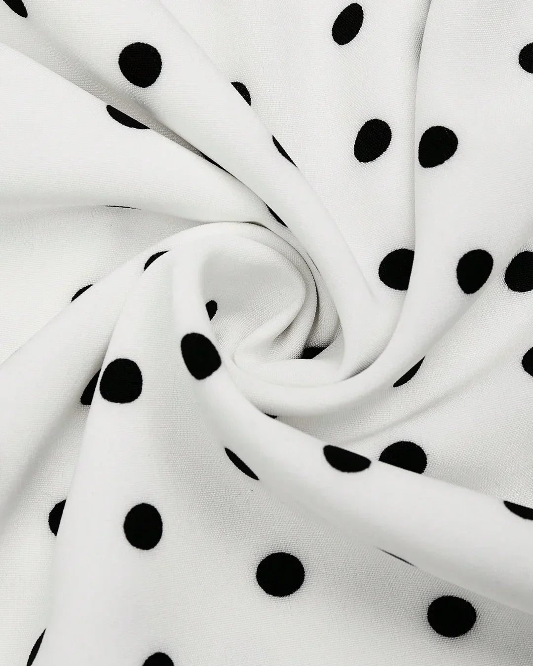 Polka Dot Sleeveless Maxi Dress in White