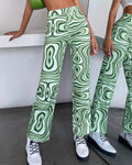 Psychedelic Print Trouser