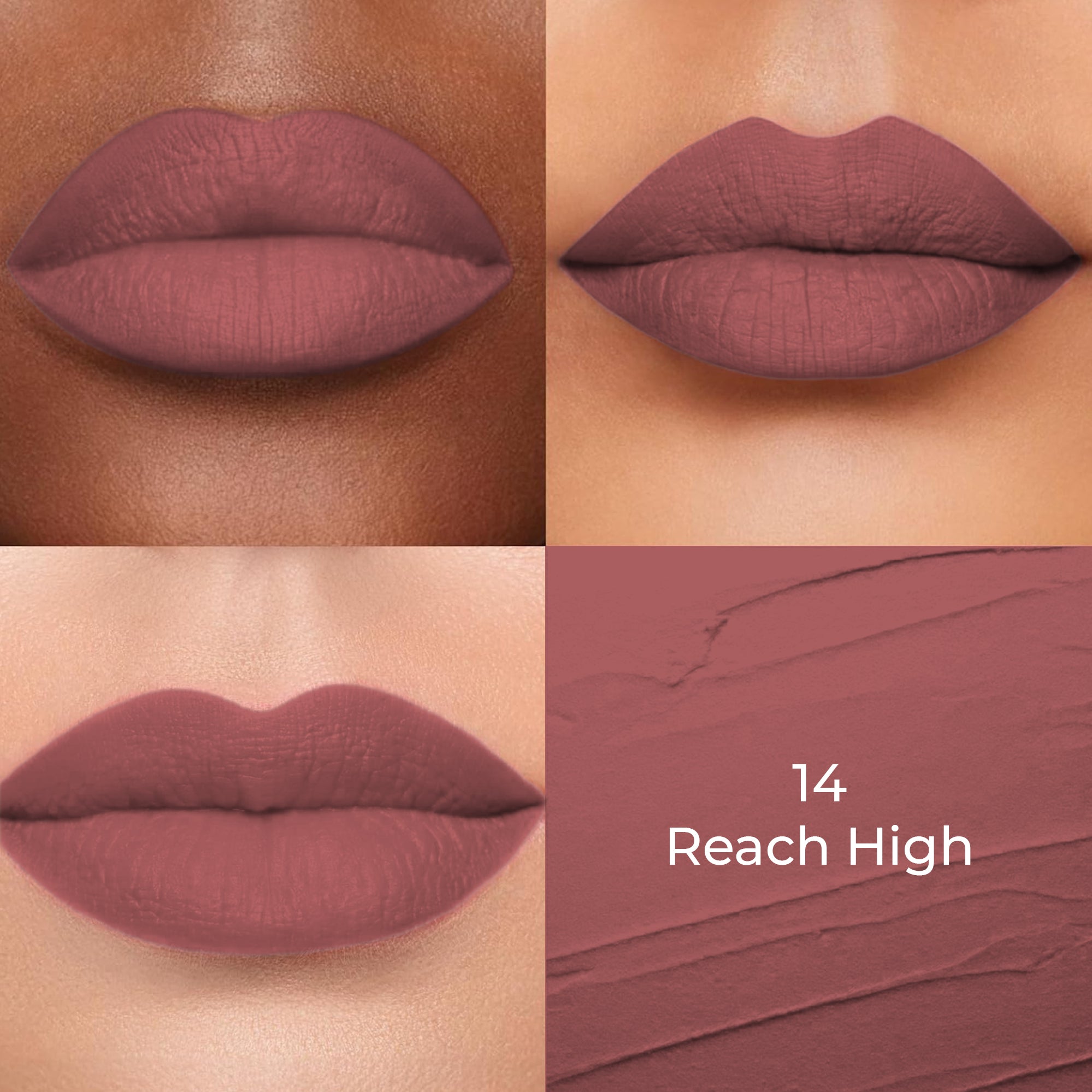 Lippie Creamy Matte Lipstick in 18 Rich Shades