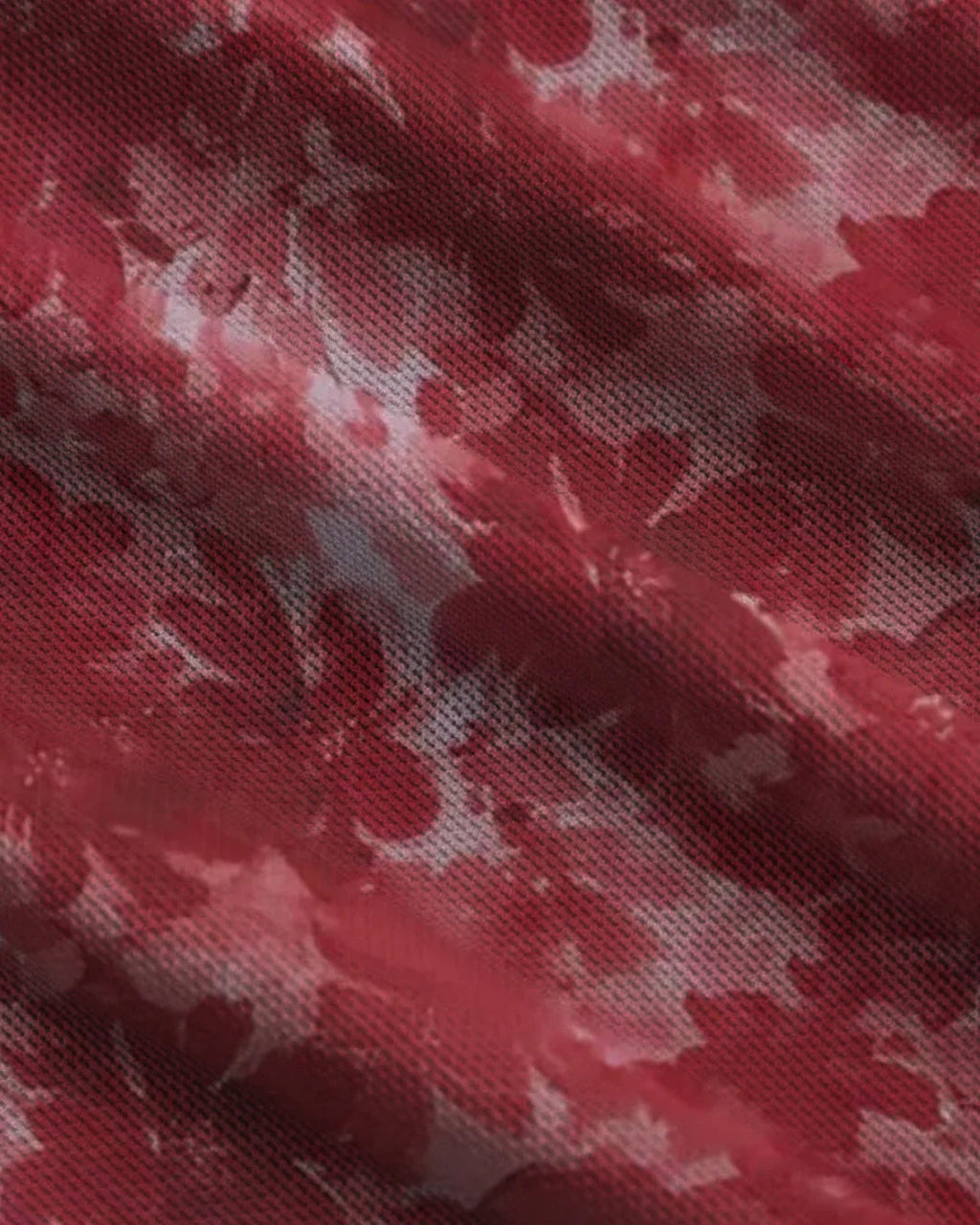 Red Floral Strapless Wrap Front Tube Top