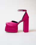 Rhinestone Platform Pink Heels