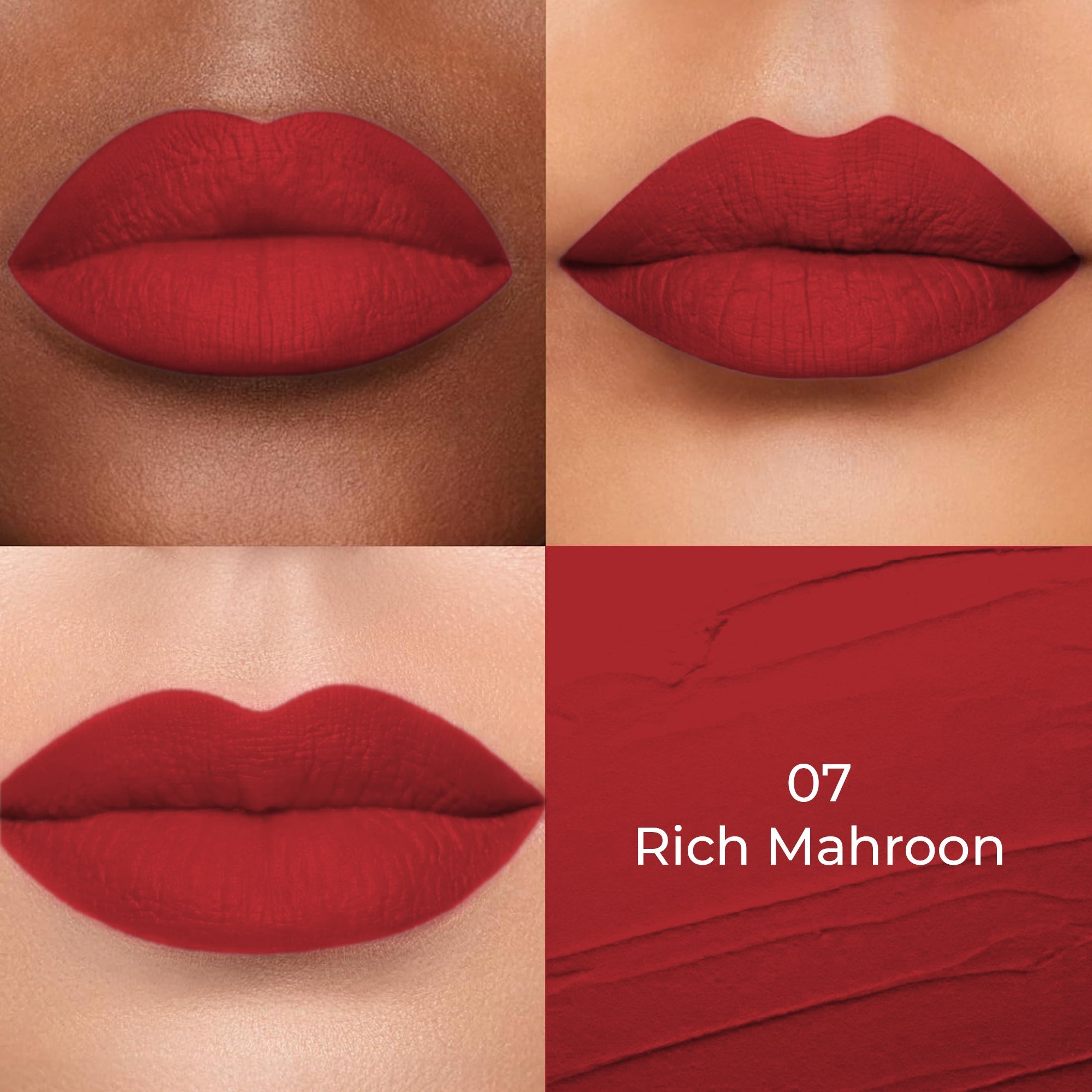 Lippie Creamy Matte Lipstick in 18 Rich Shades