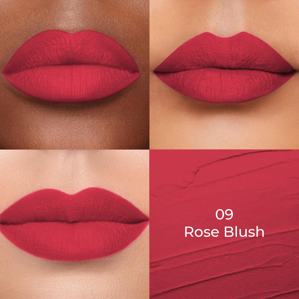 Lippie Creamy Matte Lipstick in 18 Rich Shades