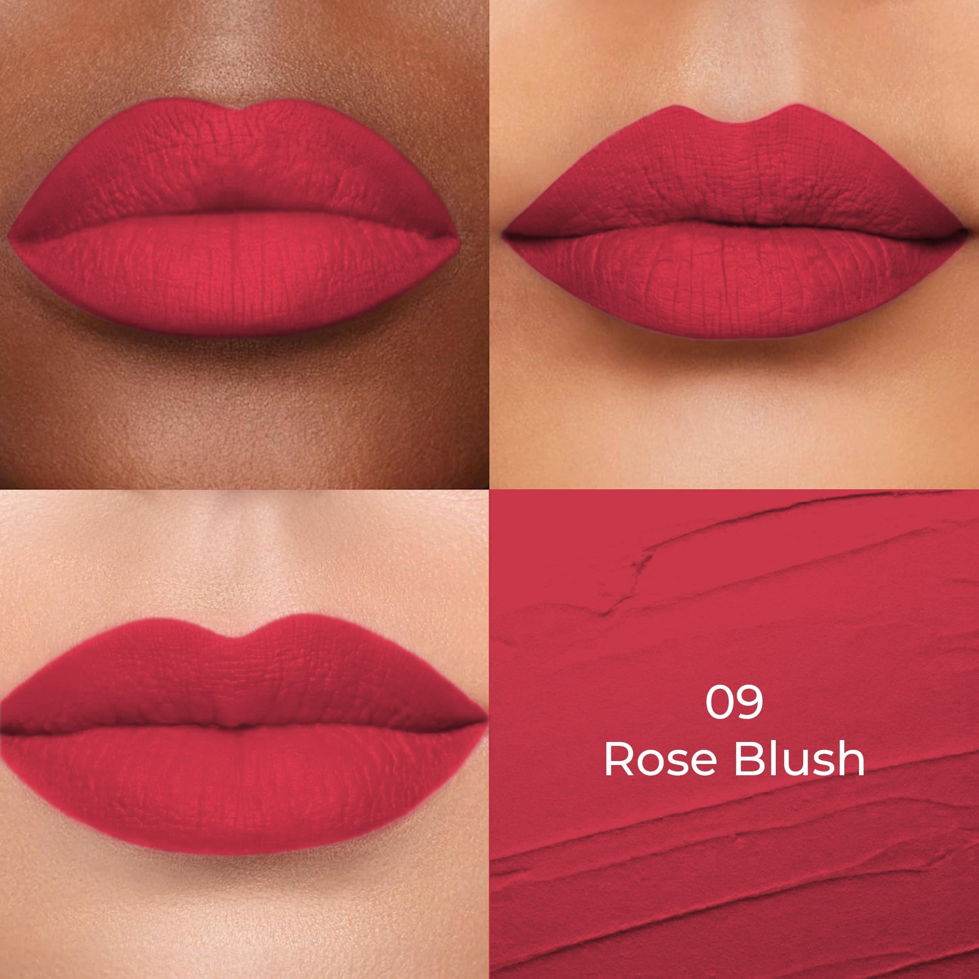 Lippie Creamy Matte Lipstick in 18 Rich Shades