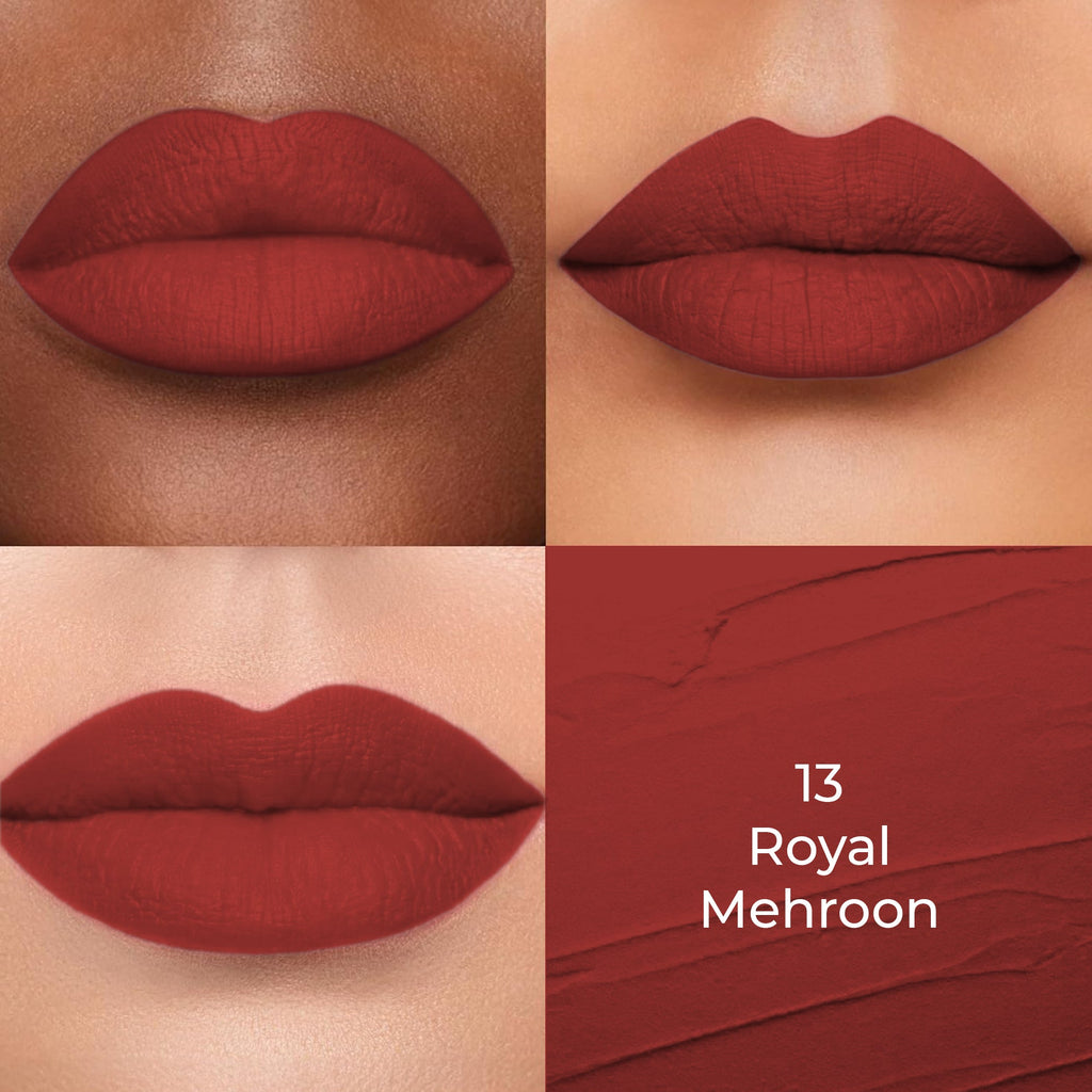 Lippie Creamy Matte Lipstick in 18 Rich Shades