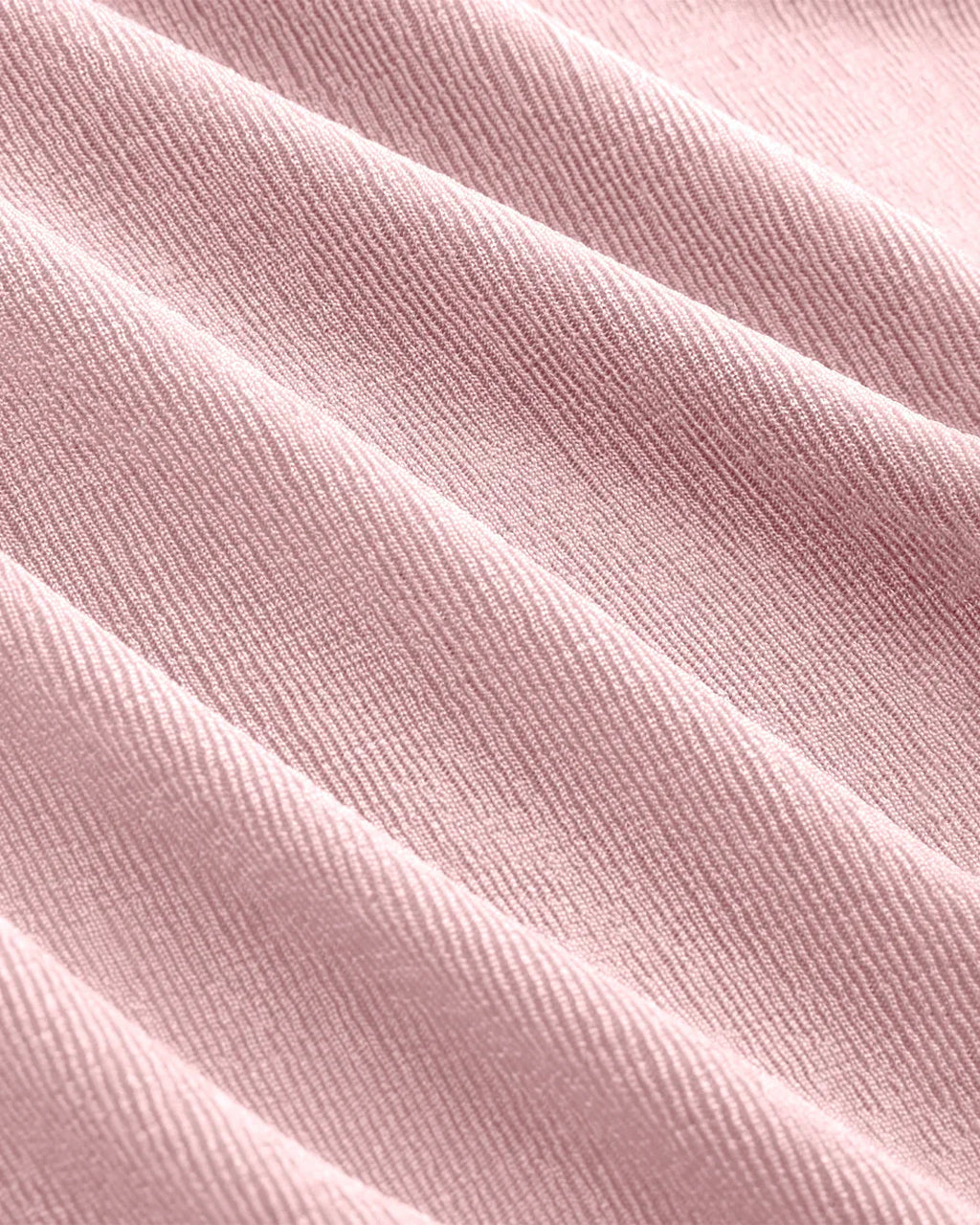 Ruched Front Collared Short Sleeve Top in Dusty Pink