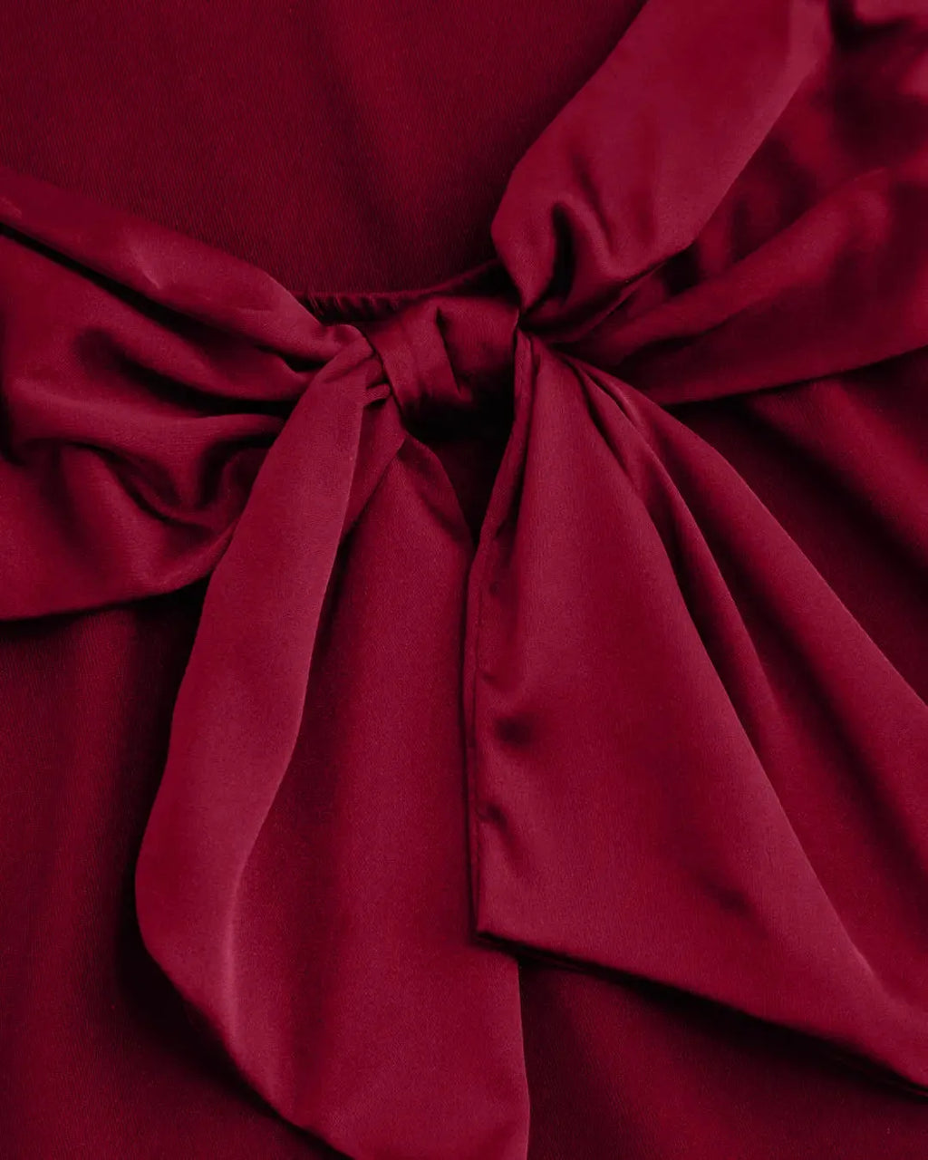 Scoop Neck Backless Bodycon Dress in Burgundy