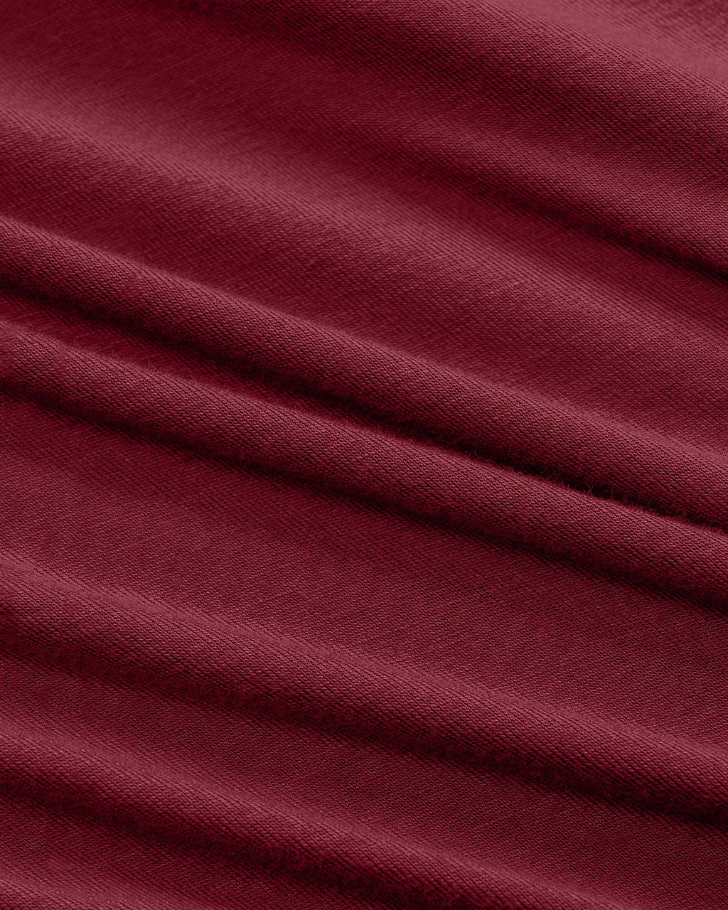 Sleeveless Ruched Top & Midi Skirt Set in Maroon