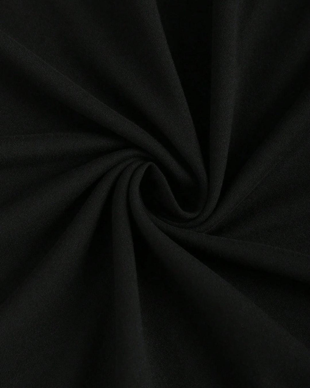 Solid Color Halter Backless Black Mermaid Dress