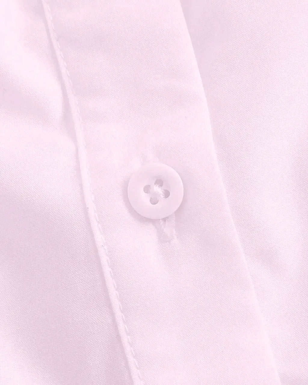 Solid Color Sleeveless Baby Pink Shirt