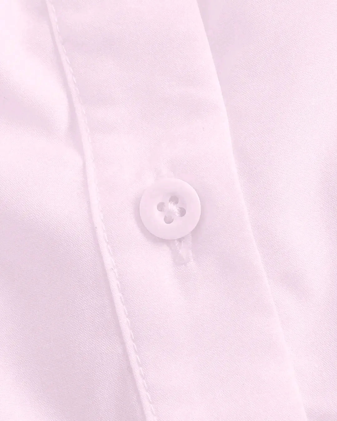 Solid Color Sleeveless Baby Pink Shirt