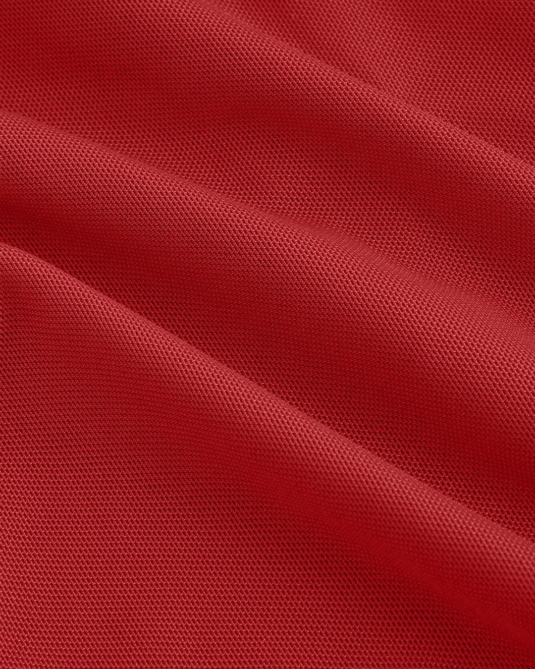 Solid Color V-Neck Bow Tie Waist Dress In Red