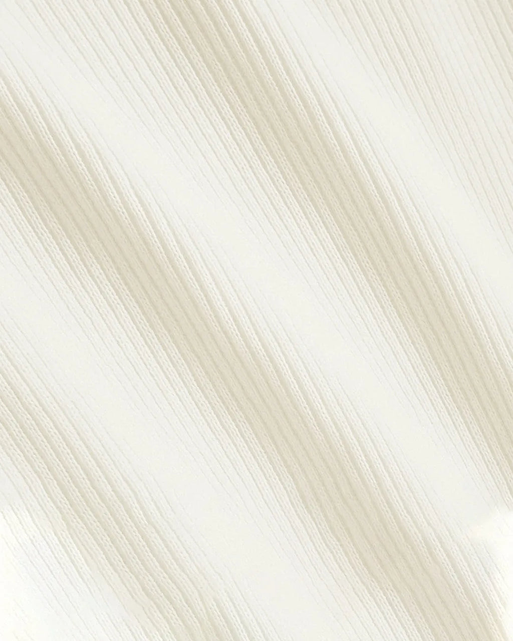 Solid Ruched Round Neck Crop Top In Milky White