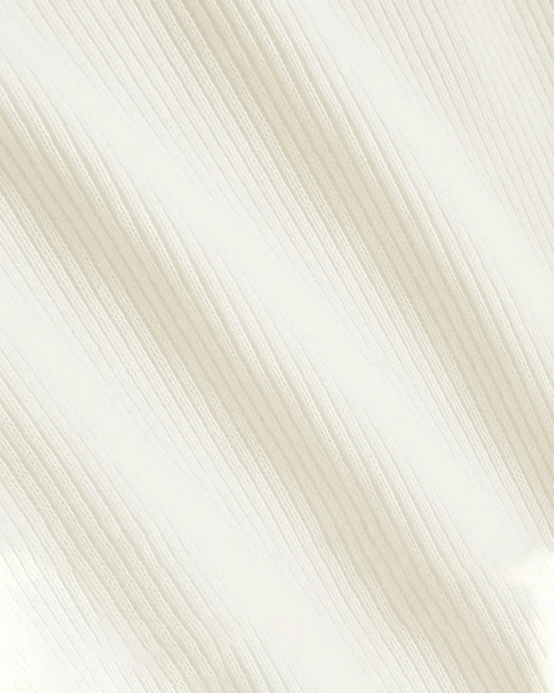 Solid Ruched Round Neck Crop Top In Milky White