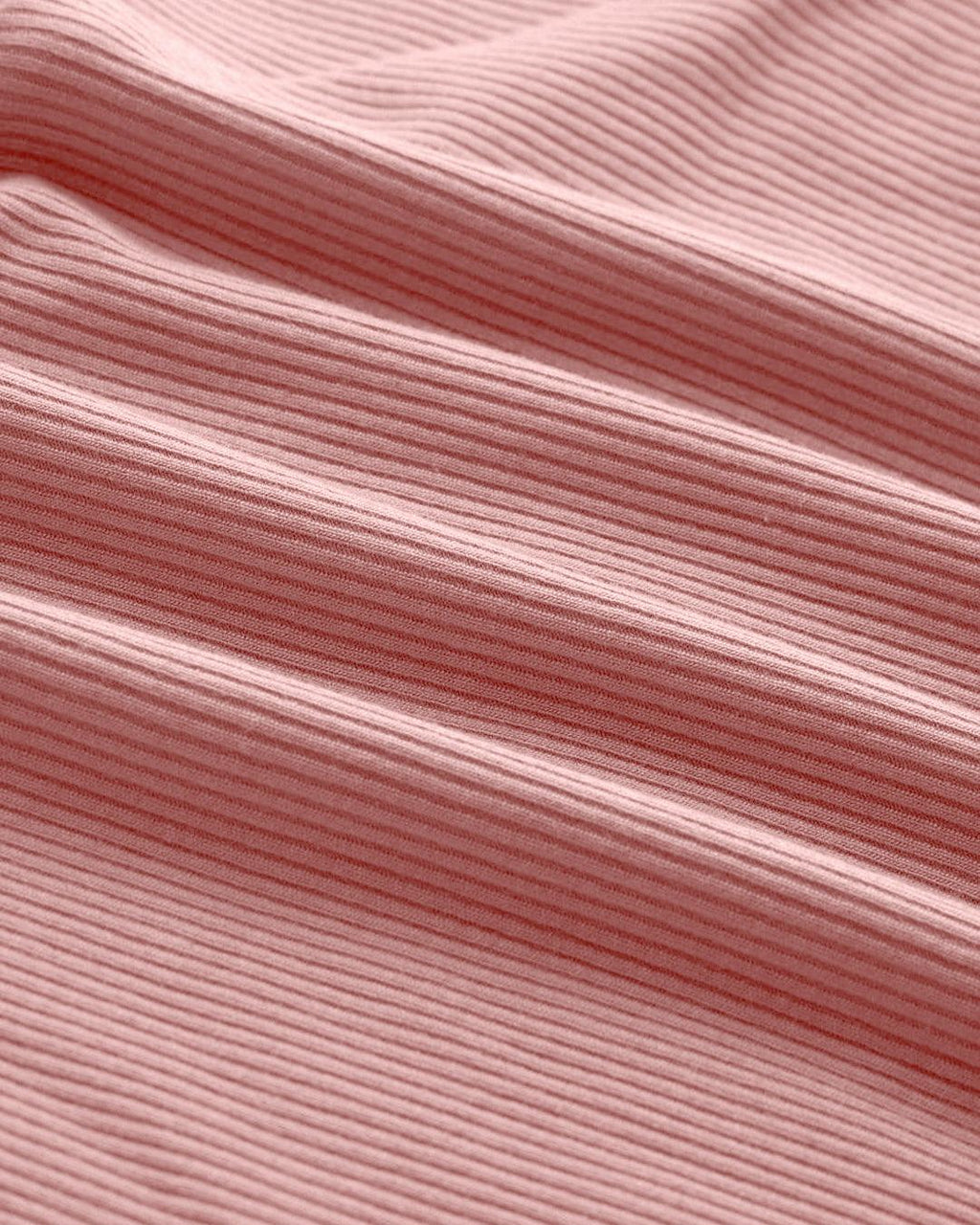 Solid Ruched Round Neck Crop Top In Pink