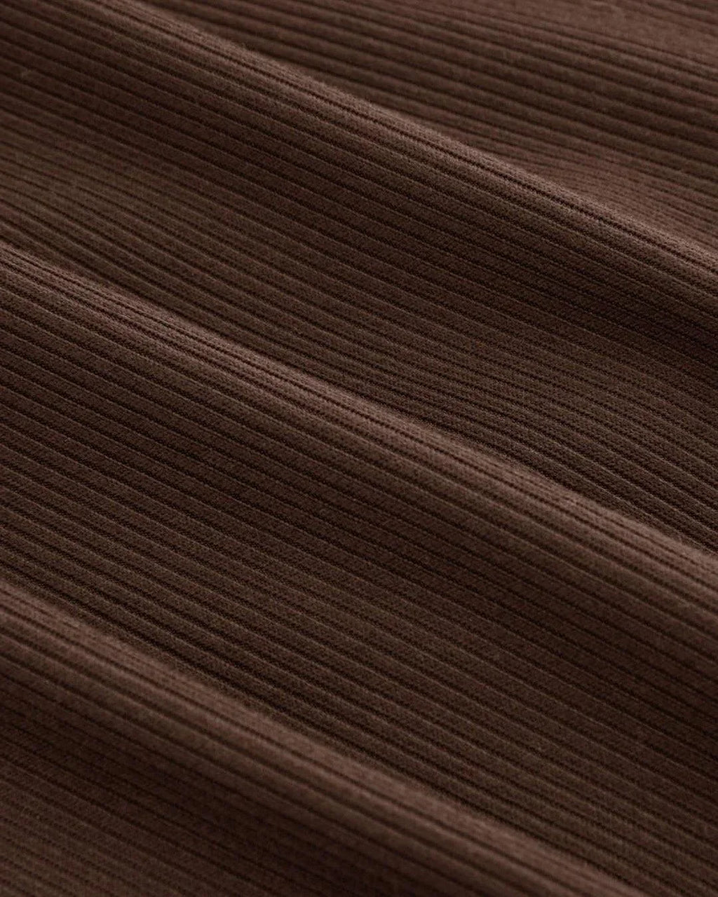 Solid Wrap Cut Out Neck Rib Knit Full Sleeve Top In Chocolate Curve & Plus