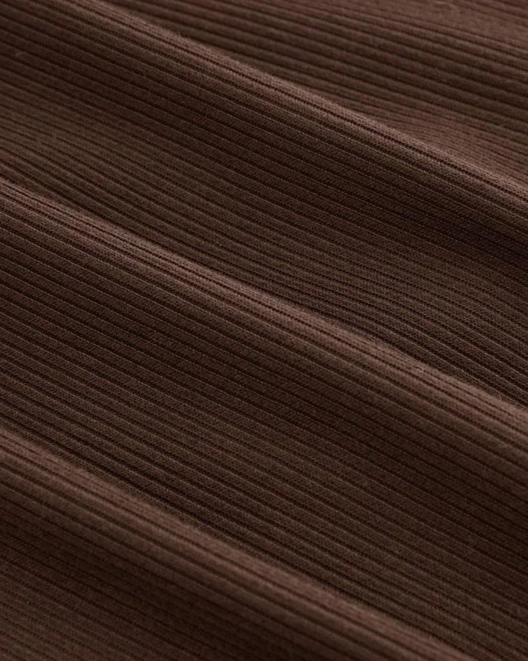 Solid Wrap Cut Out Neck Rib Knit Full Sleeve Top In Chocolate Curve & Plus