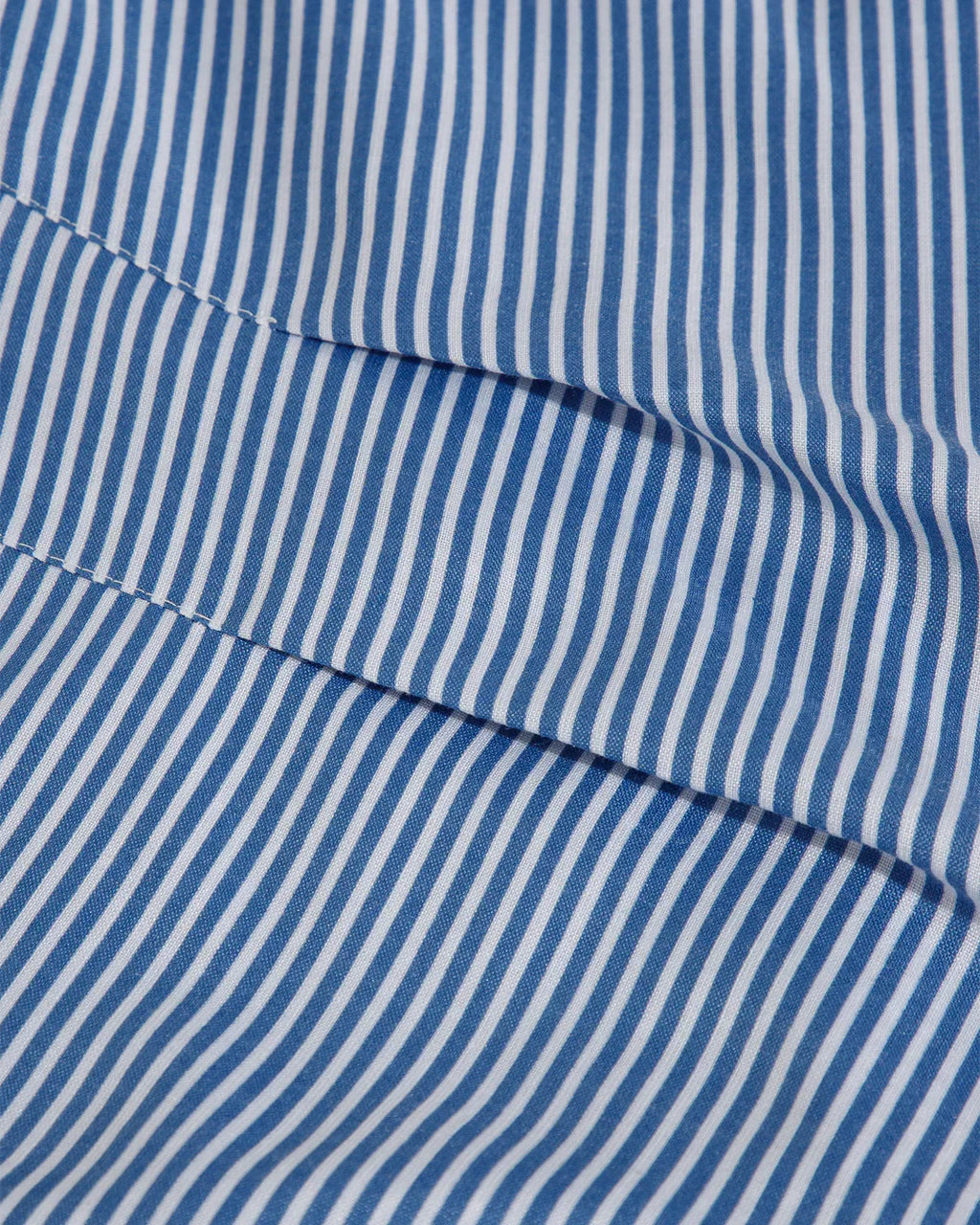 Striped Asymmetrical Wrap Shirt with Full Sleeves