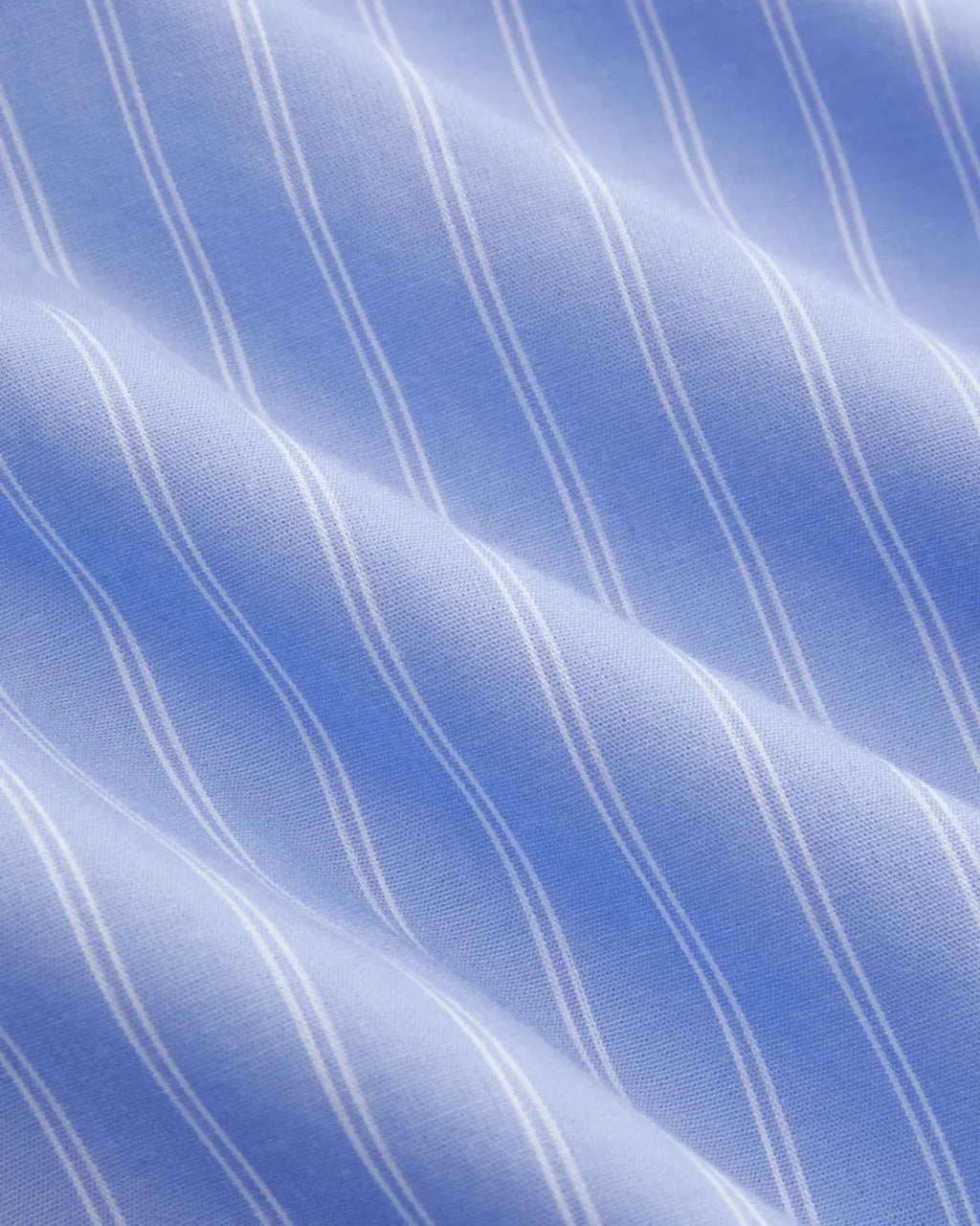Striped Front Button Collar Full Sleeve Top
