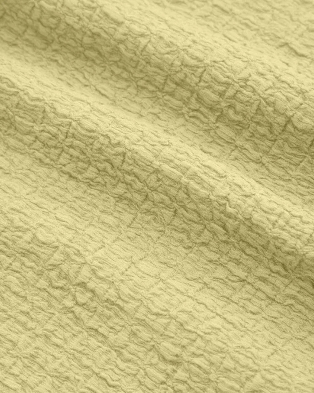 Boat Neck Texture Knotted Split Tank Top in French Vanilla
