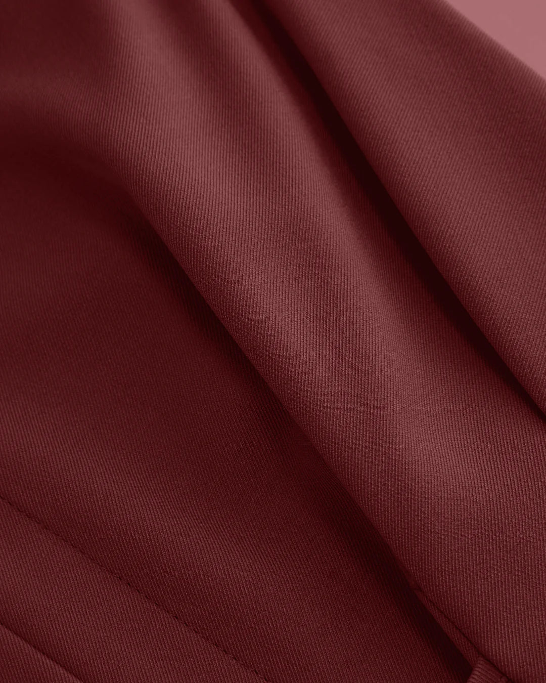 V-Neck Ruched Ruffled Tie Front Top in Maroon