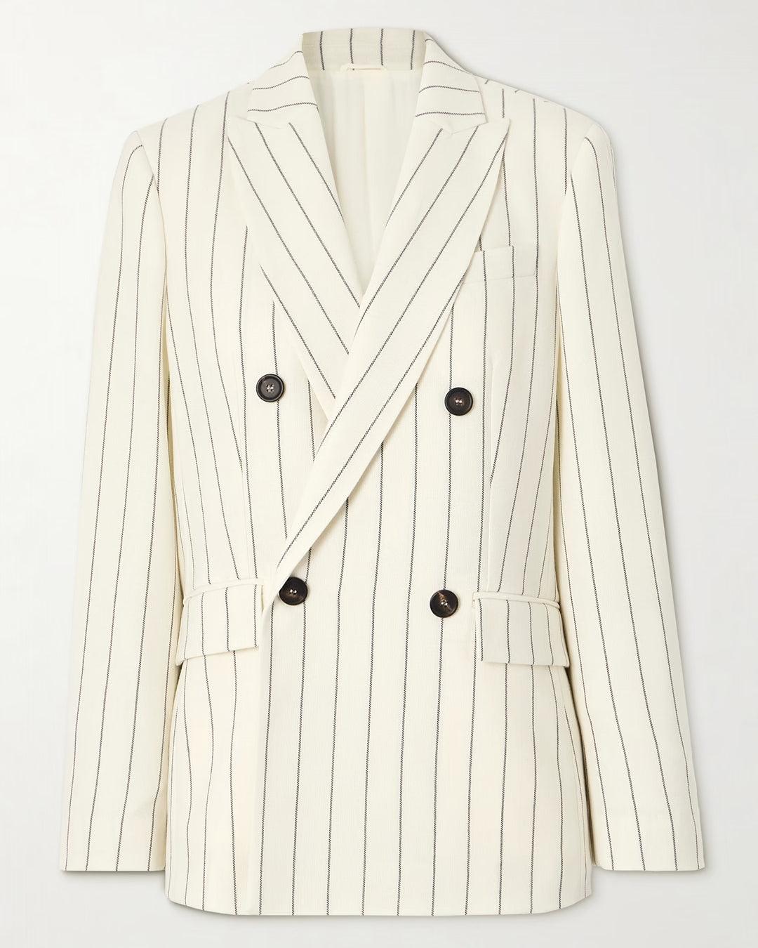 Tailored Double Breasted Blazer