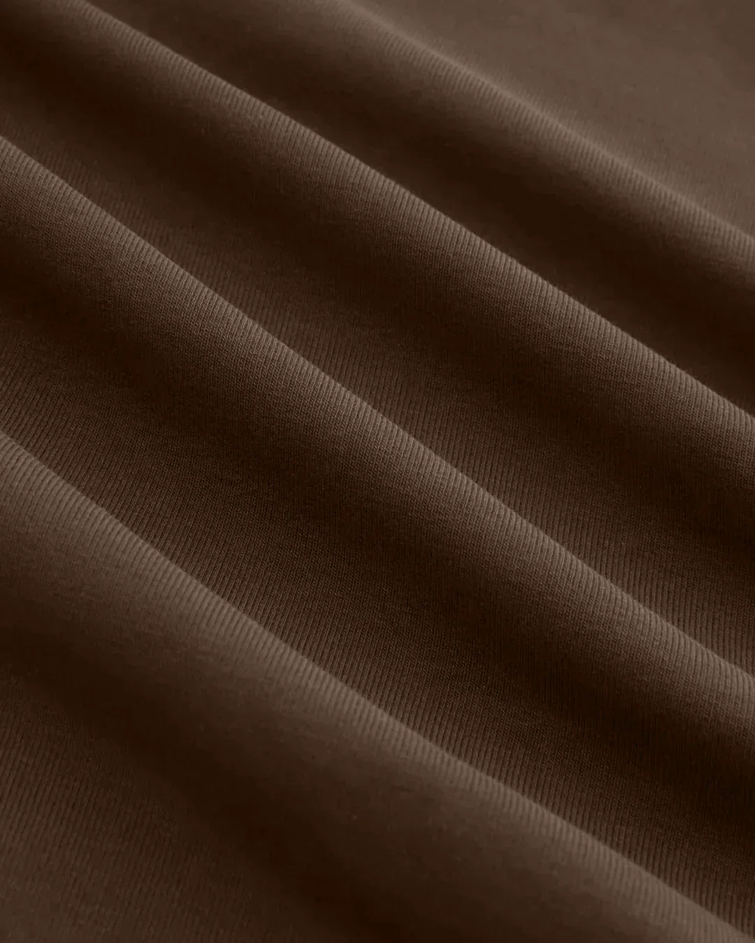 Turtle Neck Fitted Full Sleeve Top in Brown