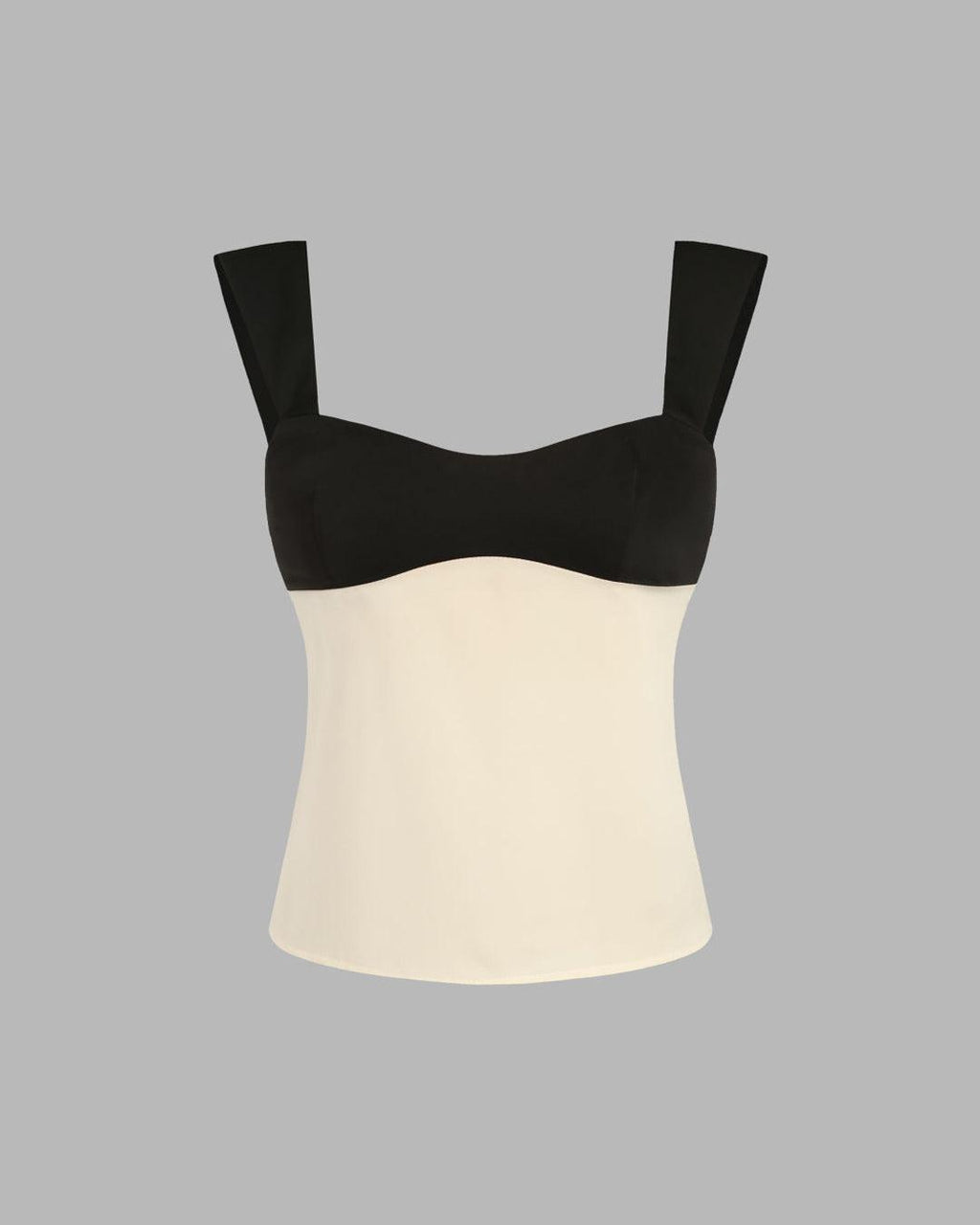 Two Tone Crop Cami Top