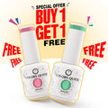 UV LED Soak Off Gel Polish - Nude & Pink Nail Colors | 15 ML