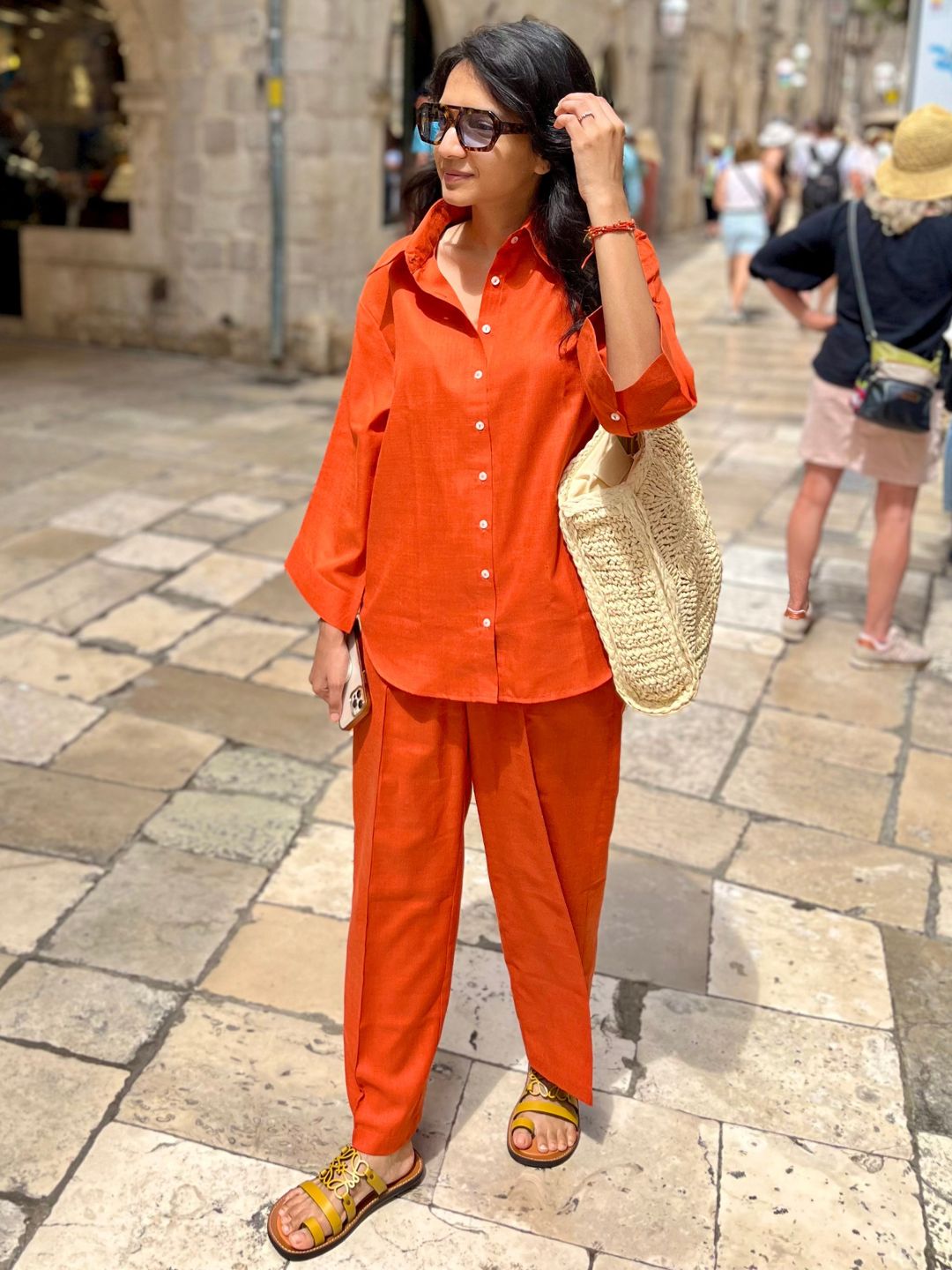 Linen Two Piece Co-ord Set