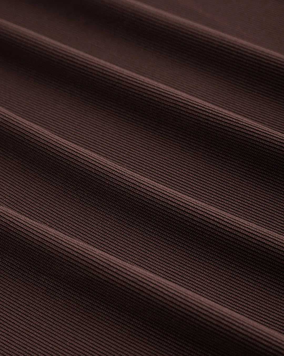 V-neck Solid Ruched Crop Short Sleeve Top & Mid Rise Wide Leg Trousers In Chocolate Brown